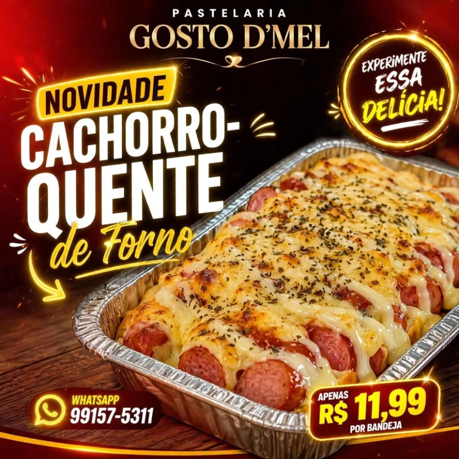 Foto 8:  — Pastelaria E Pizzaria Gosto D' Mel 